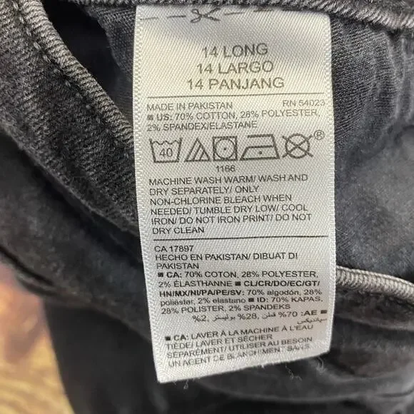 Old Navy Women’s Rockstar Super Skinny Low-Rise Jeans. Size 14 Light Wash Black - Picture 7 of 12